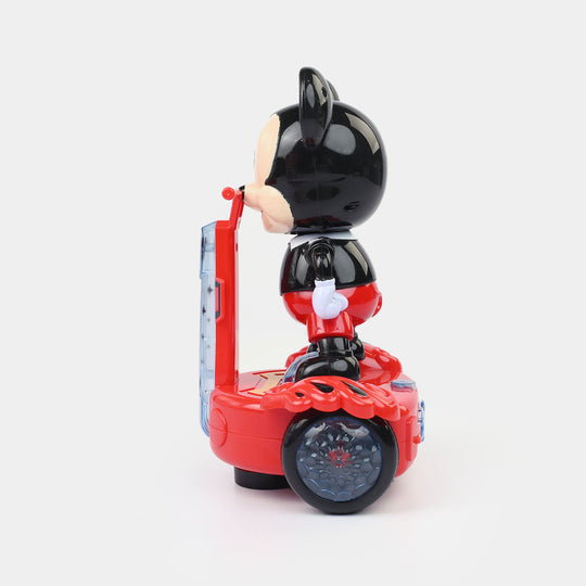 Electric Universal Character Electric Scooter Toy with Light & Sound