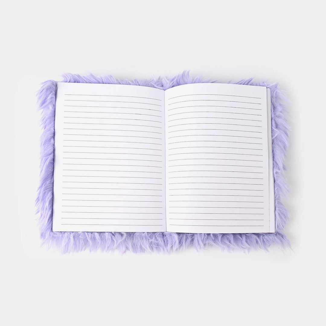 Cute Fur Diary/Notebook For Kids