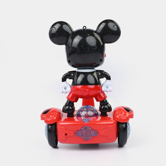 Electric Universal Character Electric Scooter Toy with Light & Sound