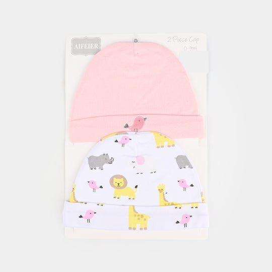Pack OF 2 Baby Cap/Hat Set