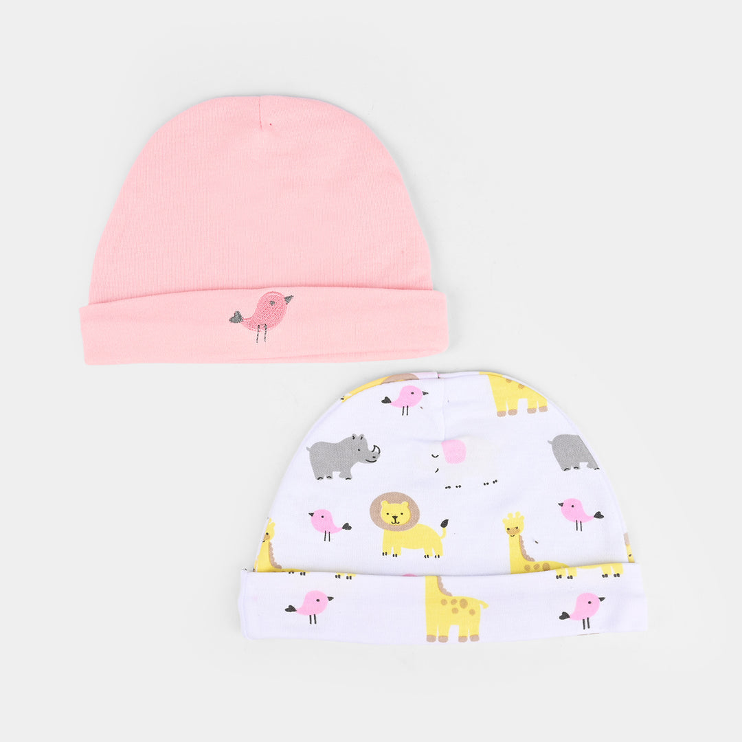 Pack OF 2 Baby Cap/Hat Set