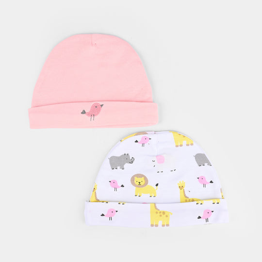 Pack OF 2 Baby Cap/Hat Set