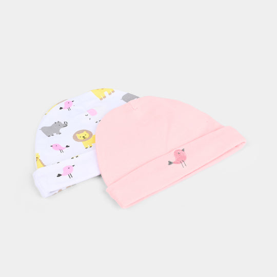 Pack OF 2 Baby Cap/Hat Set