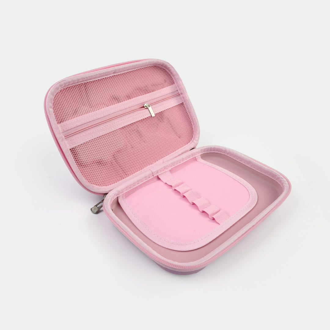 Stationery Pencil Pouch with Built-in Calculator