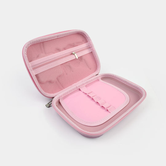 Stationery Pencil Pouch with Built-in Calculator