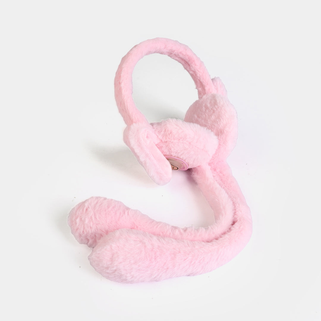 Interactive Moving Ear Plush Winter Earmuffs