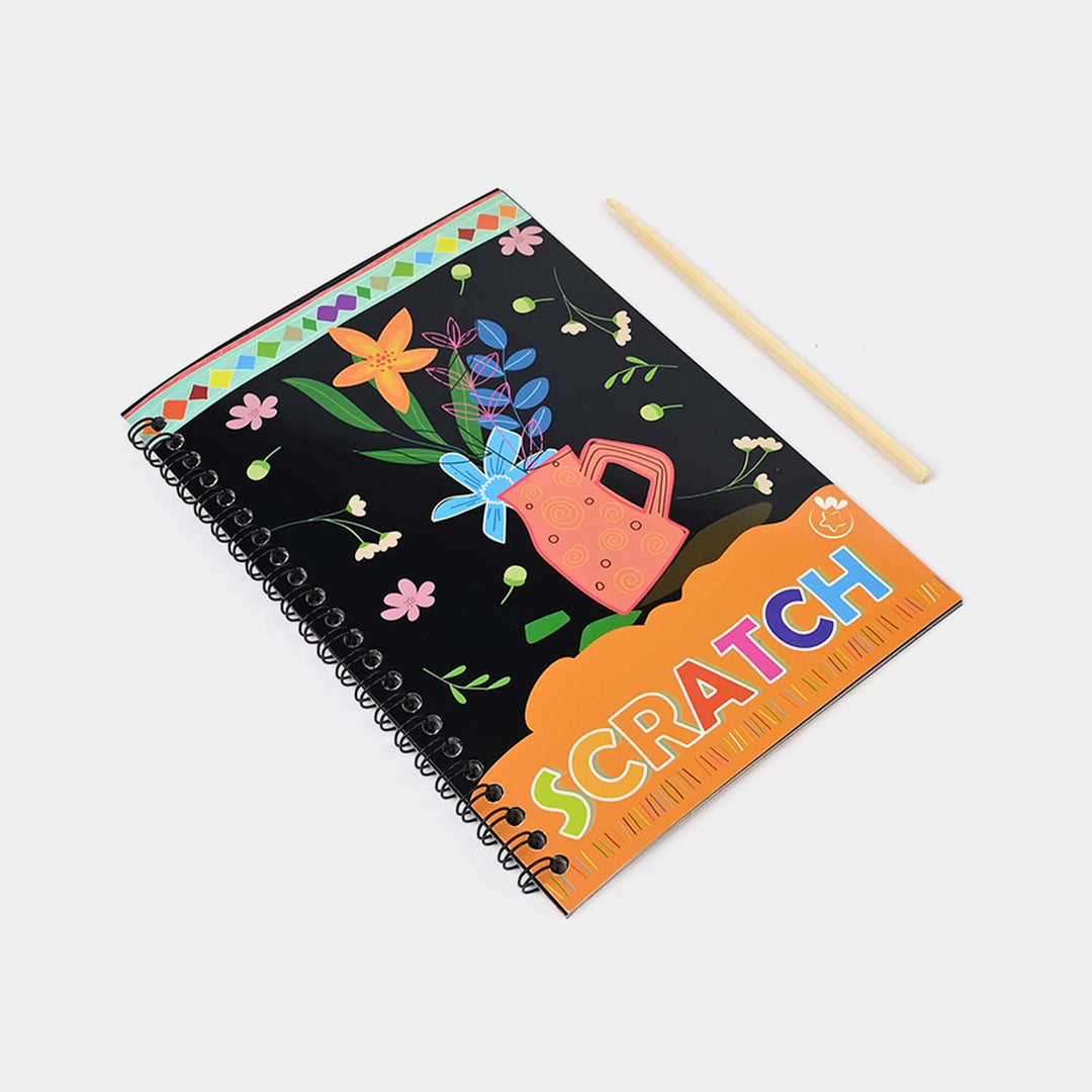 Magic Scratch Notebook – Rainbow Design