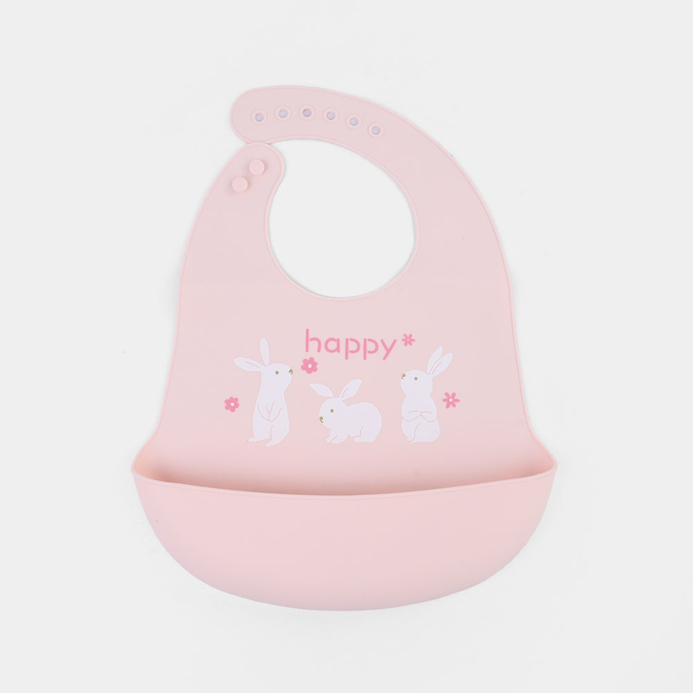 Fold & Go Cuddles Silicone Baby Bib