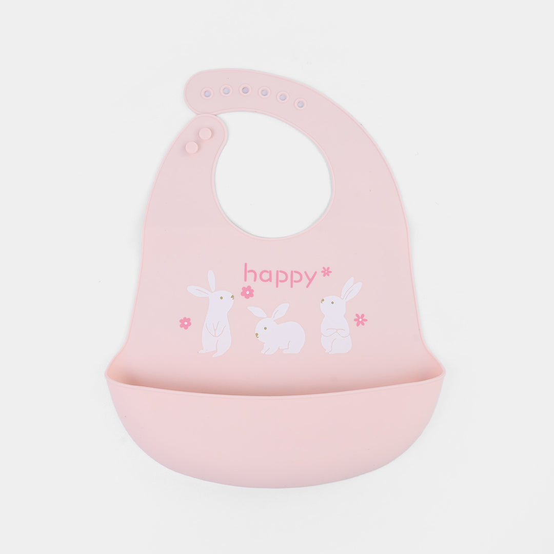 Fold & Go Cuddles Silicone Baby Bib