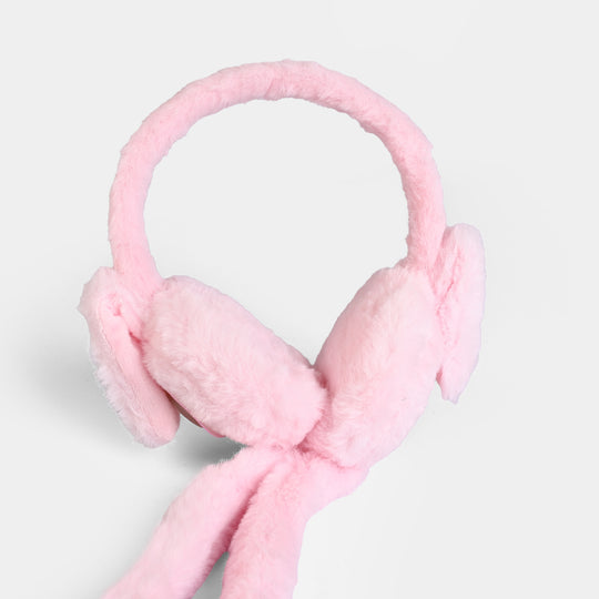 Interactive Moving Ear Plush Winter Earmuffs