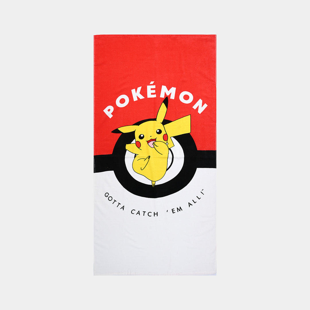 Printed Bath Towel Character