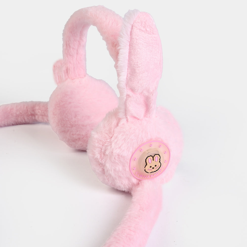 Interactive Moving Ear Plush Winter Earmuffs