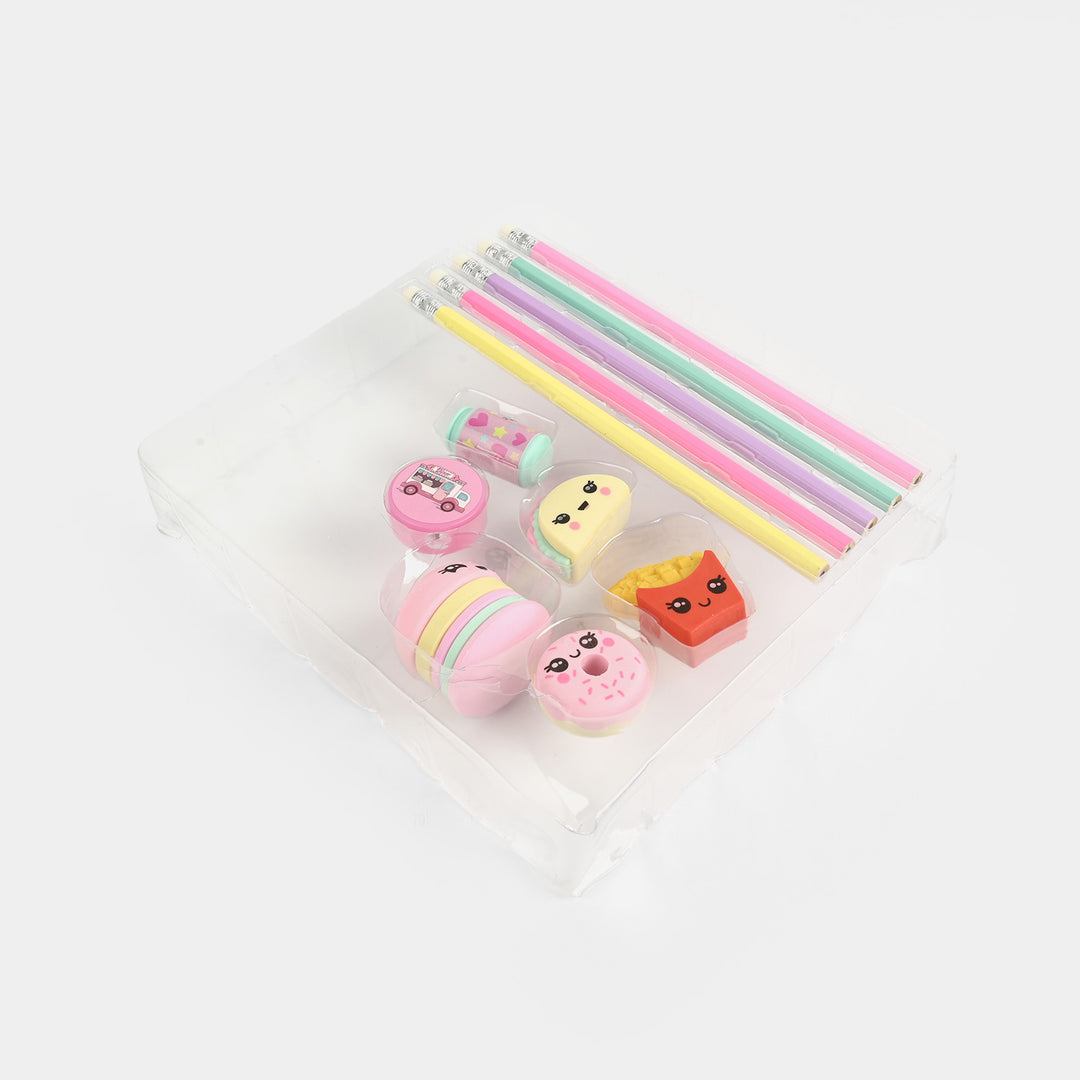 Stationery Eraser Set
