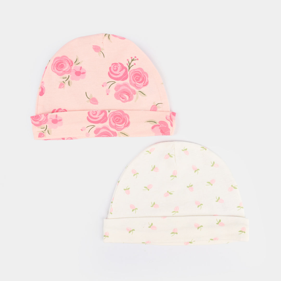 Pack OF 2 Baby Cap/Hat Set