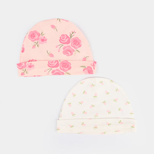 Pack OF 2 Baby Cap/Hat Set