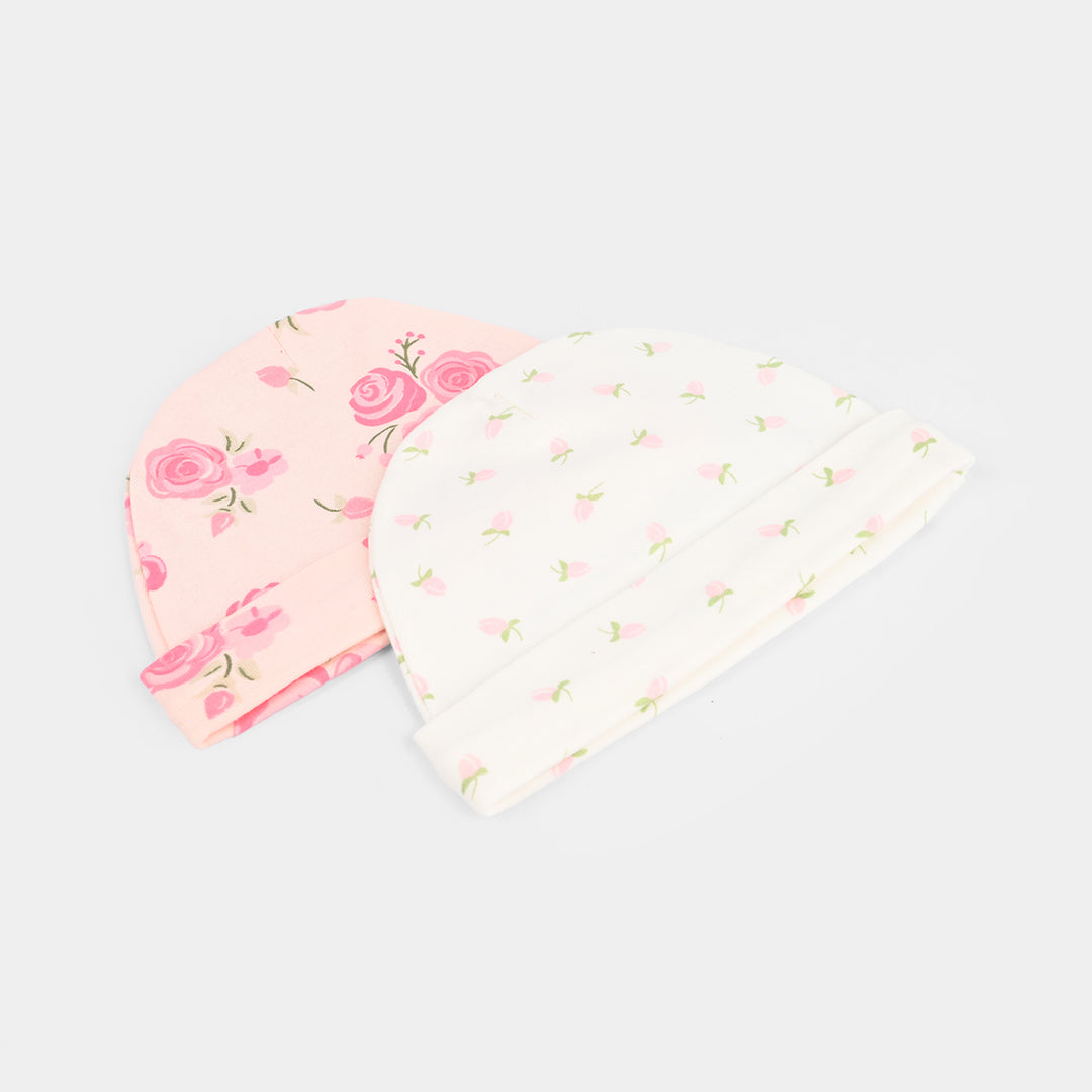 Pack OF 2 Baby Cap/Hat Set