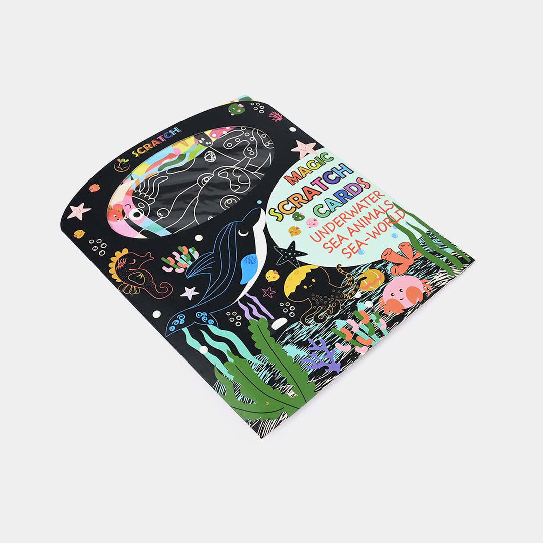 Magic Scratch Cards – Underwater Sea Animals