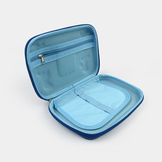 Stationery Pencil Pouch with Built-in Calculator