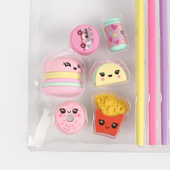 Stationery Eraser Set