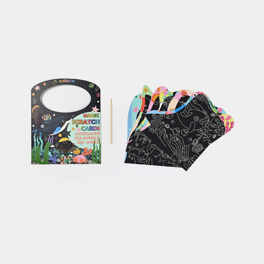 Magic Scratch Cards – Underwater Sea Animals