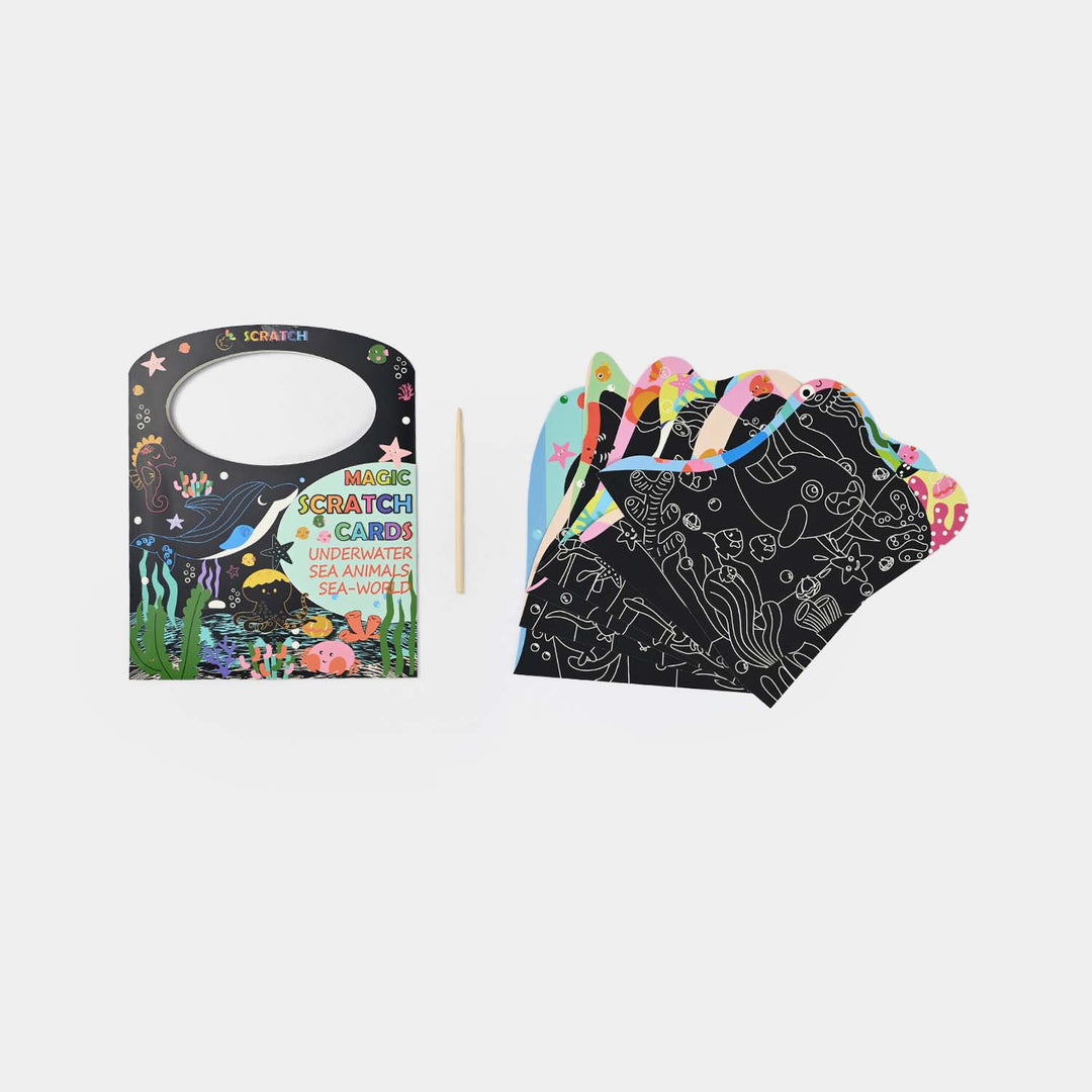 Magic Scratch Cards – Underwater Sea Animals