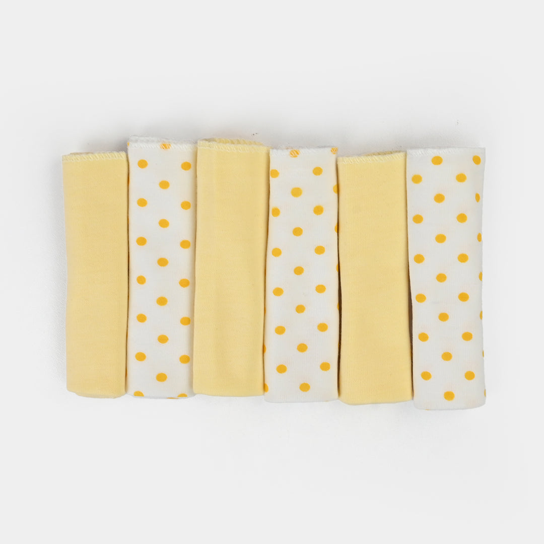 Baby Hooded Wrapping Sheet + 6Pcs Washcloths