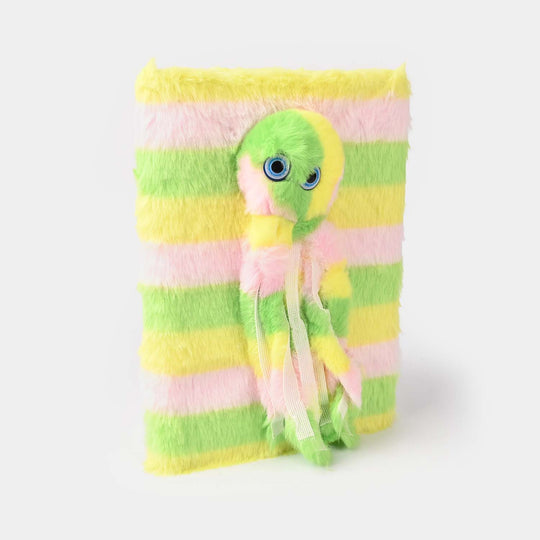 Cute Fur Diary/Notebook For Kids