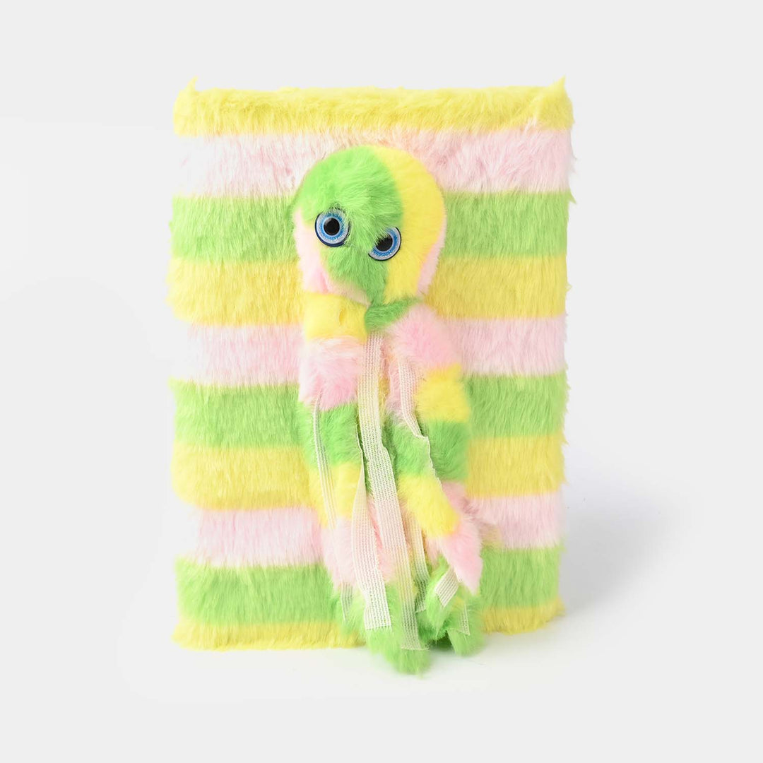 Cute Fur Diary/Notebook For Kids