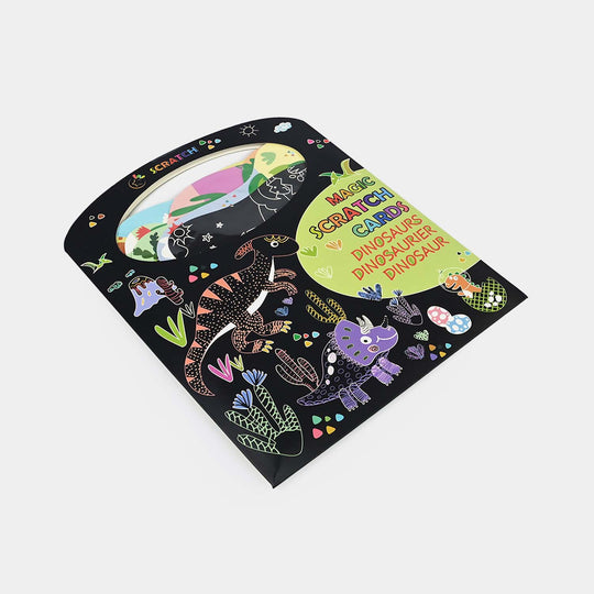 Dinosaur Magic Scratch Cards – Kids’ Creative Set