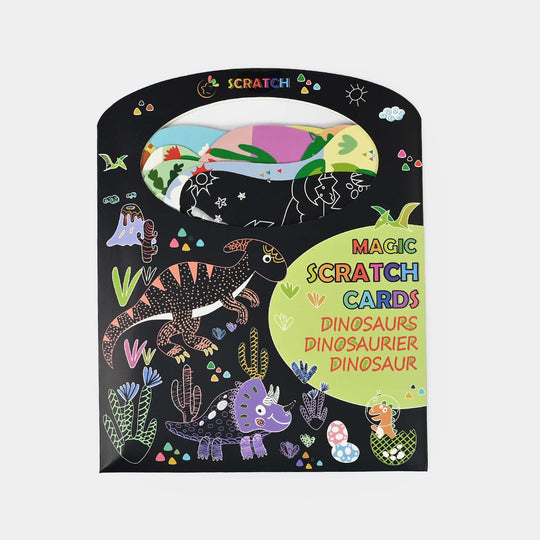 Dinosaur Magic Scratch Cards – Kids’ Creative Set