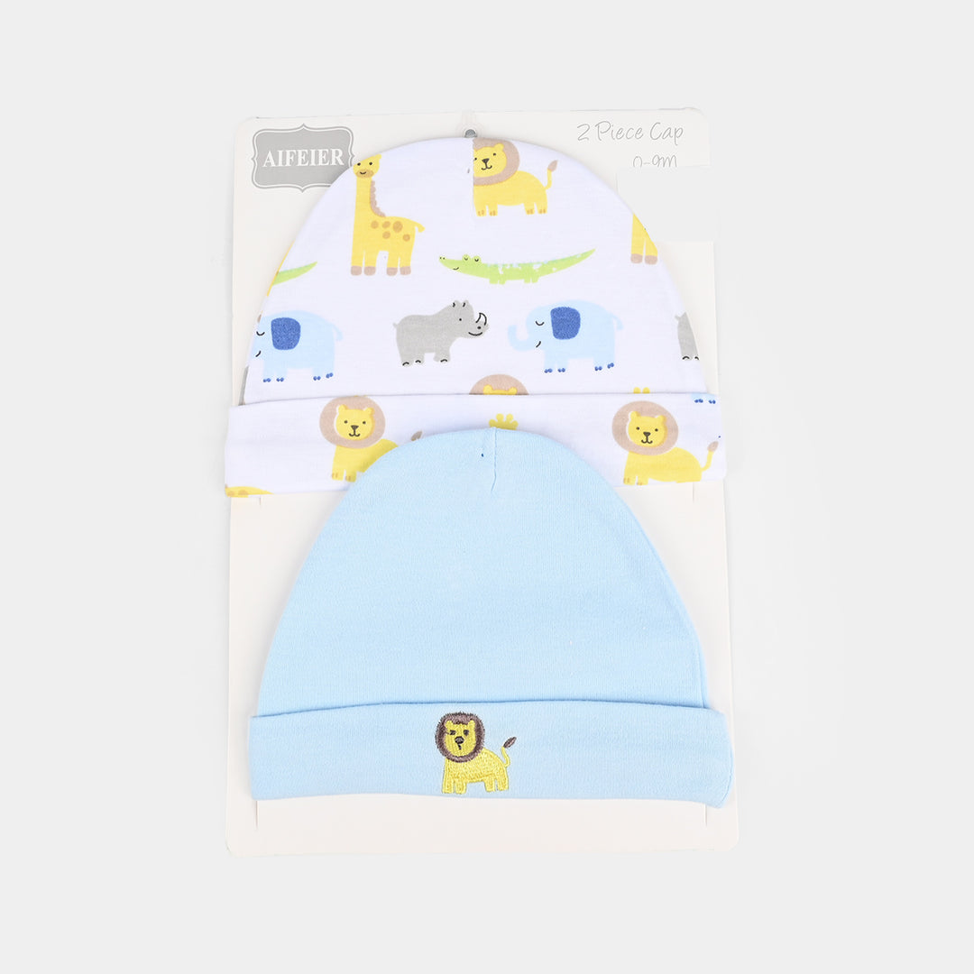 Pack OF 2 Baby Cap/Hat Set