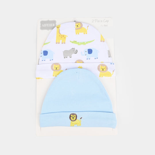Pack OF 2 Baby Cap/Hat Set