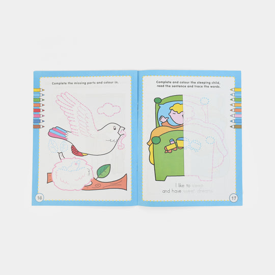 Kids Book Funny Coloring I Learn To Read