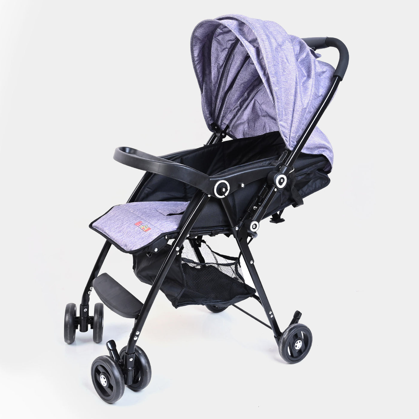 Baby Stroller Reversible Handle Grey