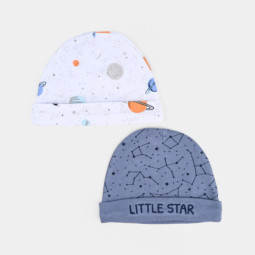 Pack OF 2 Baby Cap/Hat Set