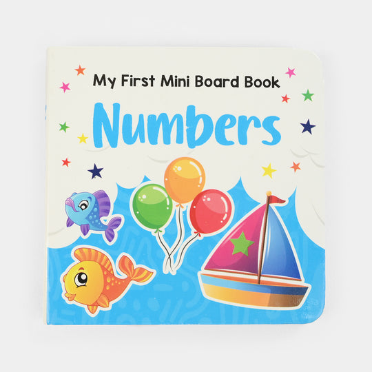 My First Mini Number Board Book For Kids (BB-02)