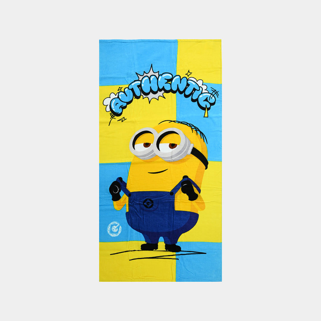 Printed Bath Towel Character