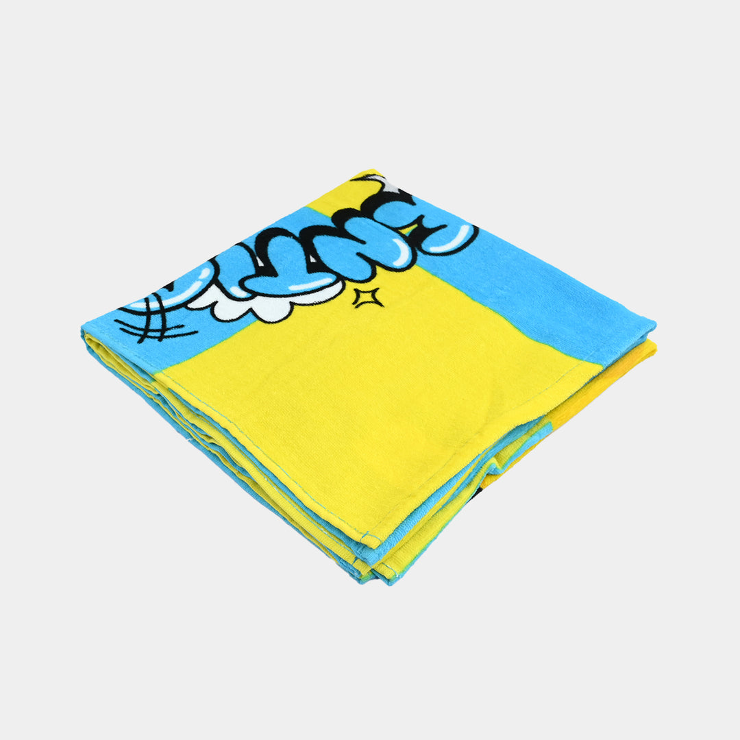 Printed Bath Towel Character