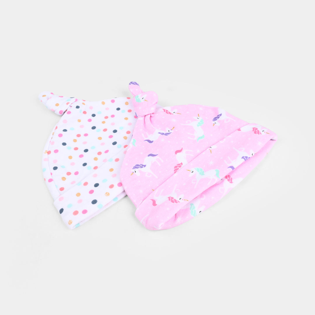 Pack OF 2 Baby Cap/Hat Set