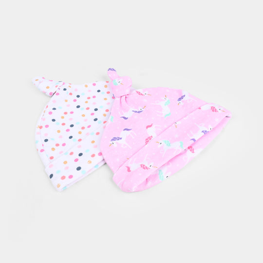 Pack OF 2 Baby Cap/Hat Set