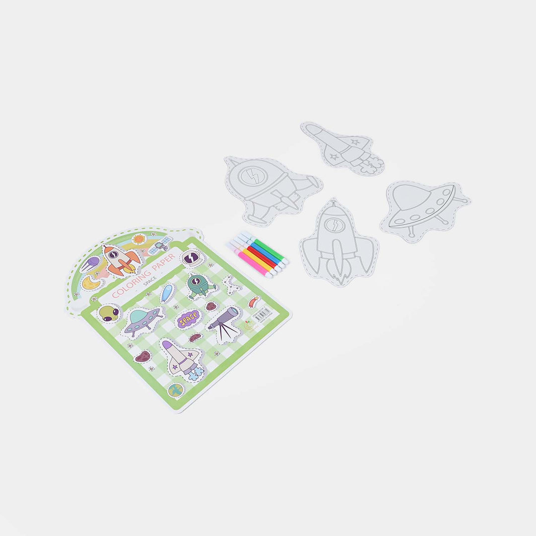 Space-Themed Art & Craft Set for Kids