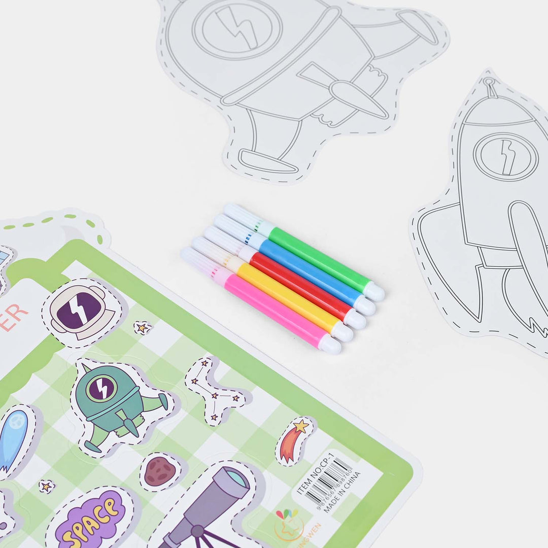 Space-Themed Art & Craft Set for Kids