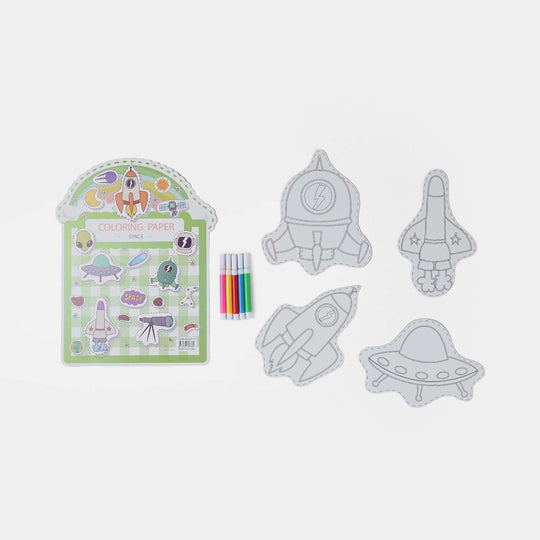 Space-Themed Art & Craft Set for Kids