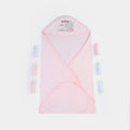 BP Hooded Bath Towel 7Pcs | Pink