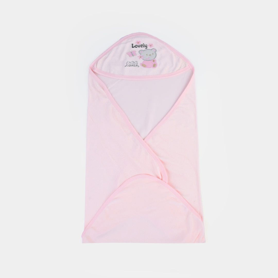 BP Hooded Bath Towel 7Pcs | Pink