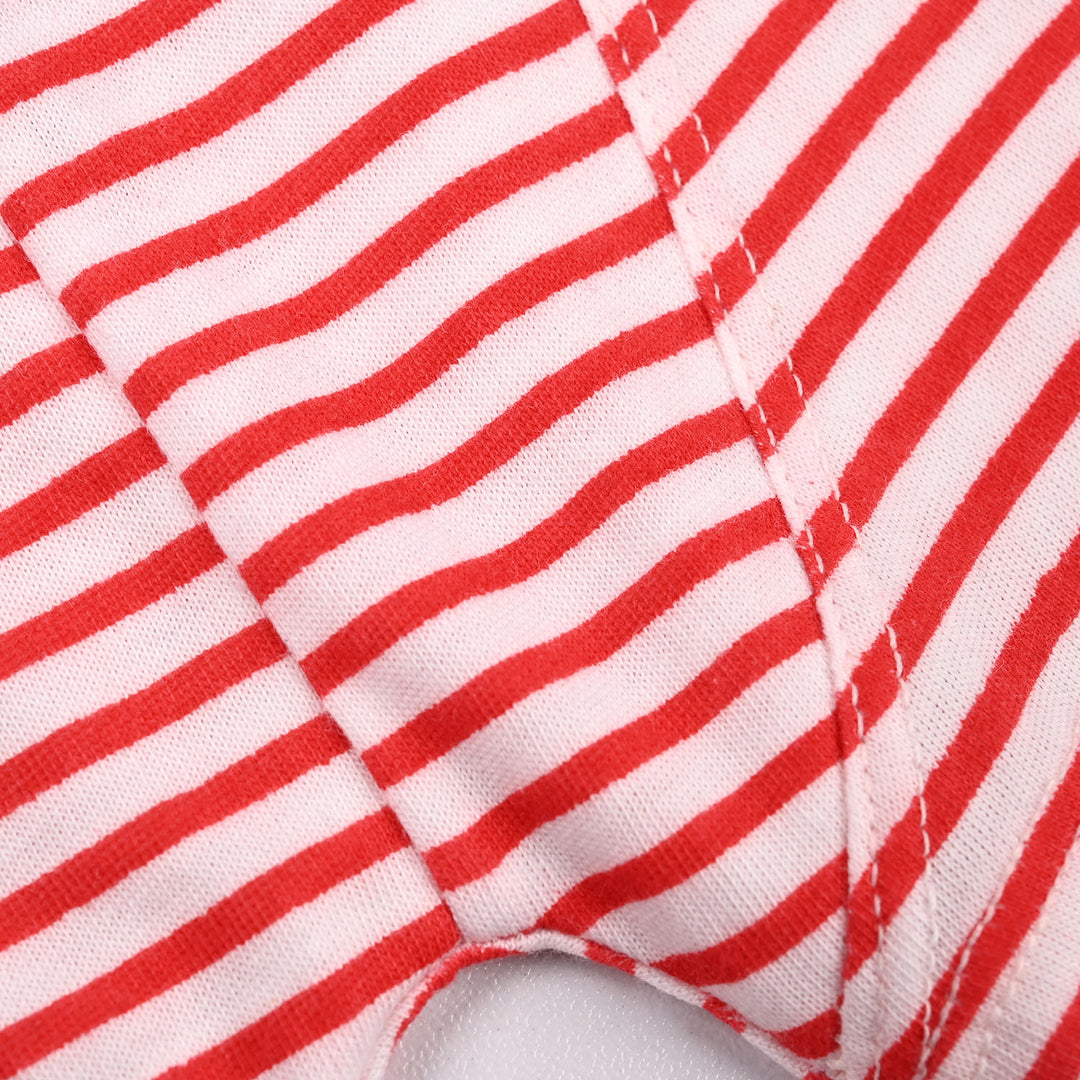 Boys Cotton Jersey  Boxer-Stripe-Red.White