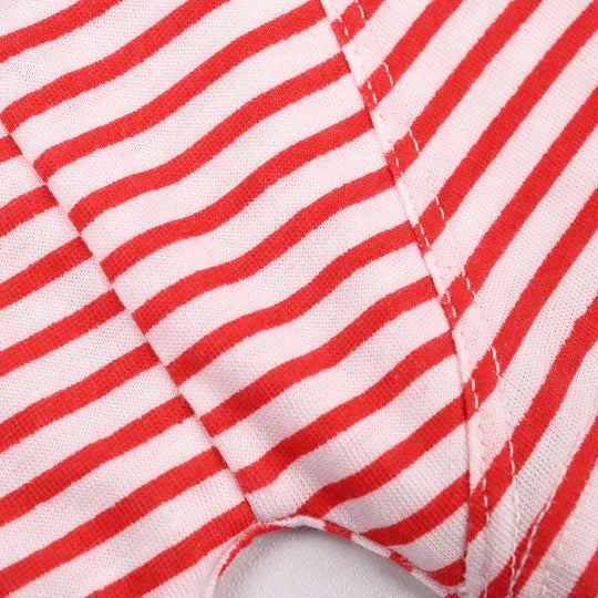 Boys Cotton Jersey  Boxer-Stripe-Red.White