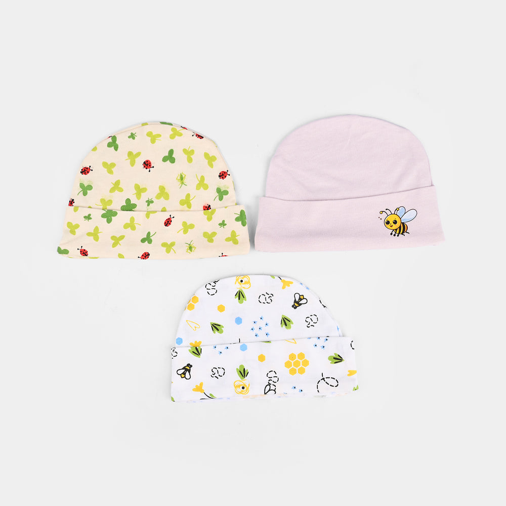 Baby Cap/Hat Set | 3PCs