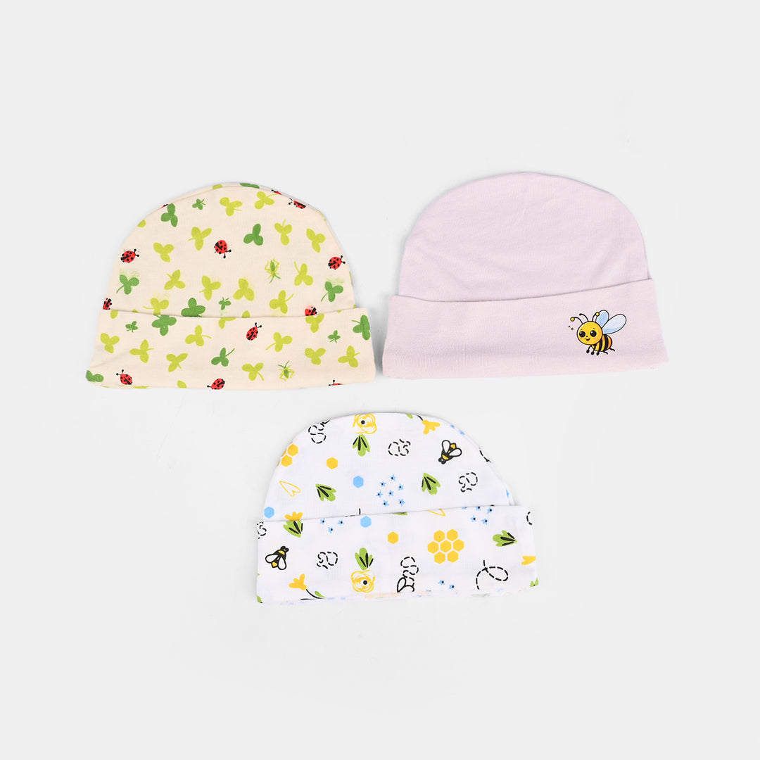 Baby Cap/Hat Set | 3PCs