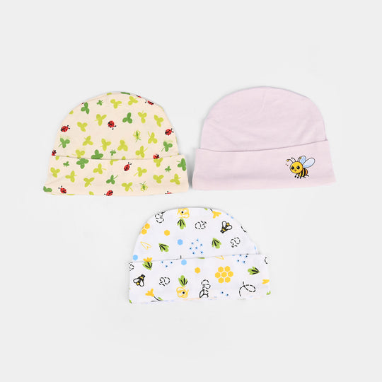 Baby Cap/Hat Set | 3PCs